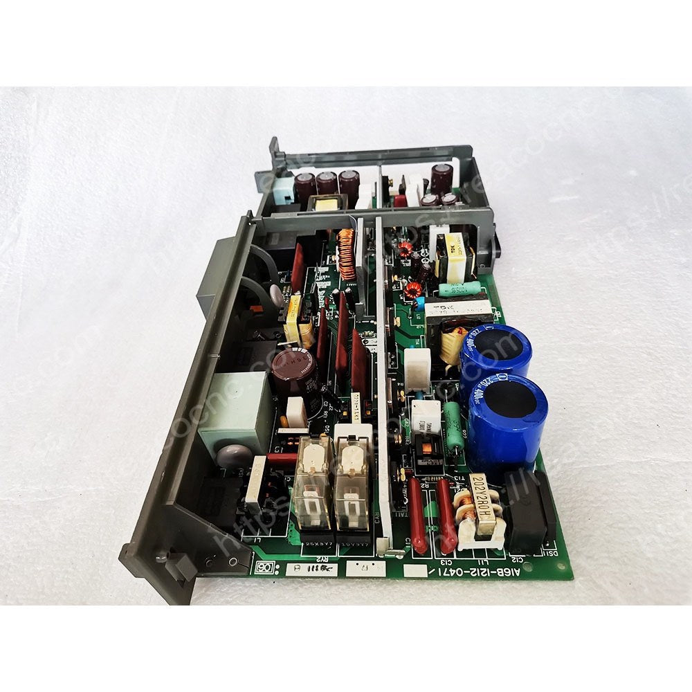 Model label of FANUC A16B-1212-0471 power supply board