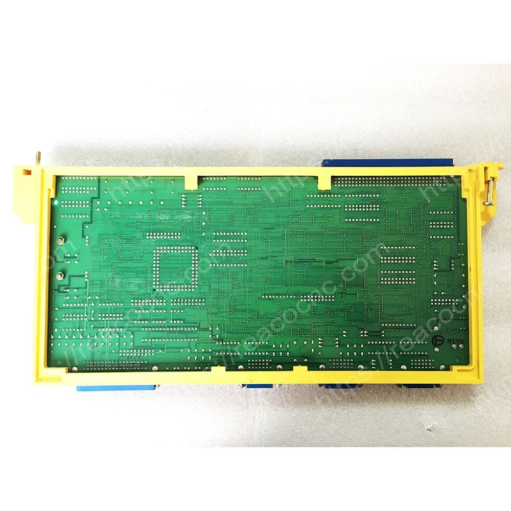 Back side of FANUC A16B-2200-0210 PCB showing circuit layout