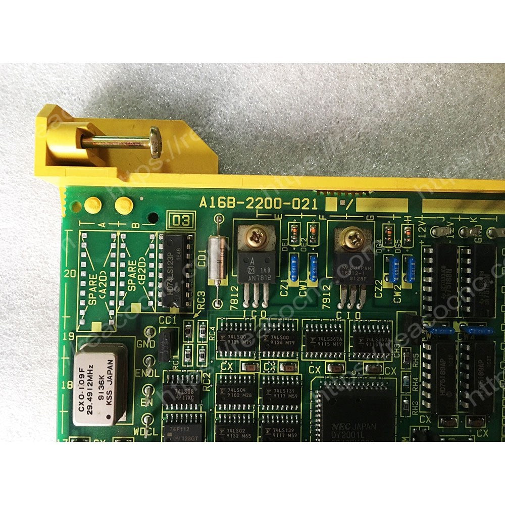 Model label of FANUC A16B-2200-0210 PCB board