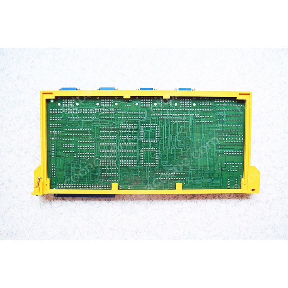 Back side of FANUC A16B-2200-0250 PCB showing layout