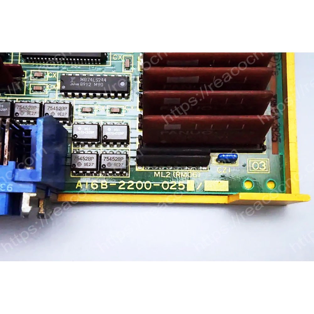Model label of FANUC A16B-2200-0250 PCB board
