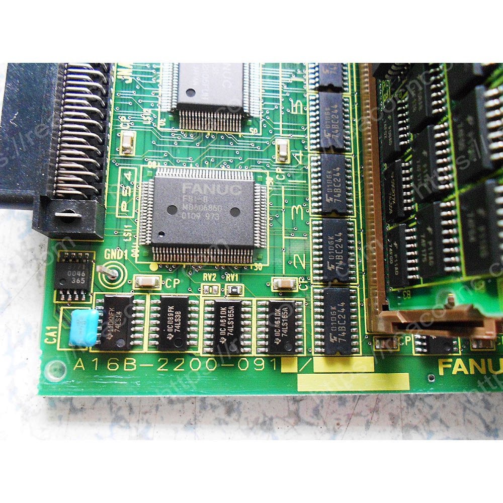 Model label of FANUC A16B-2200-0918 graphic board