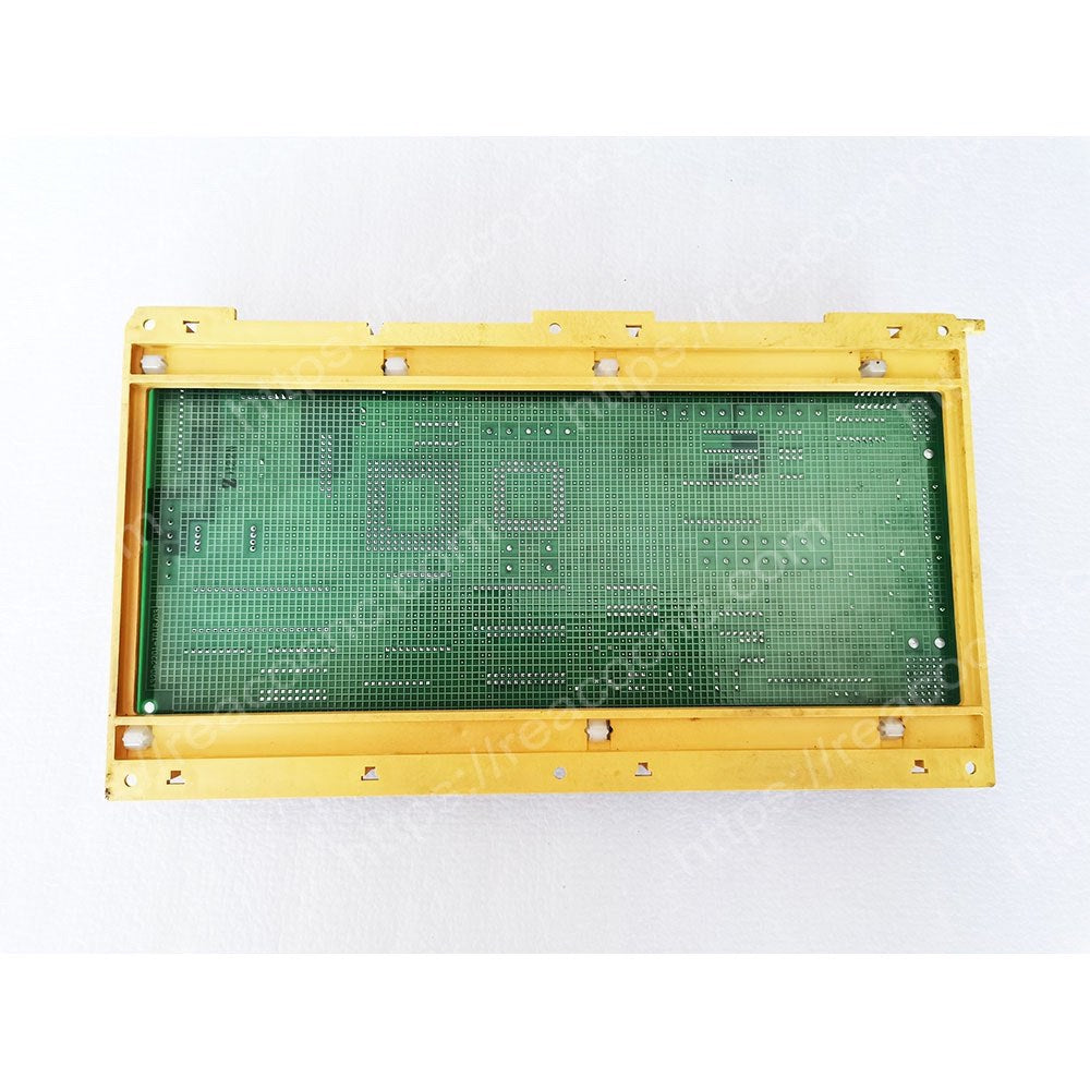 Back side of FANUC A16B-2201-0010 PCB showing circuit layout