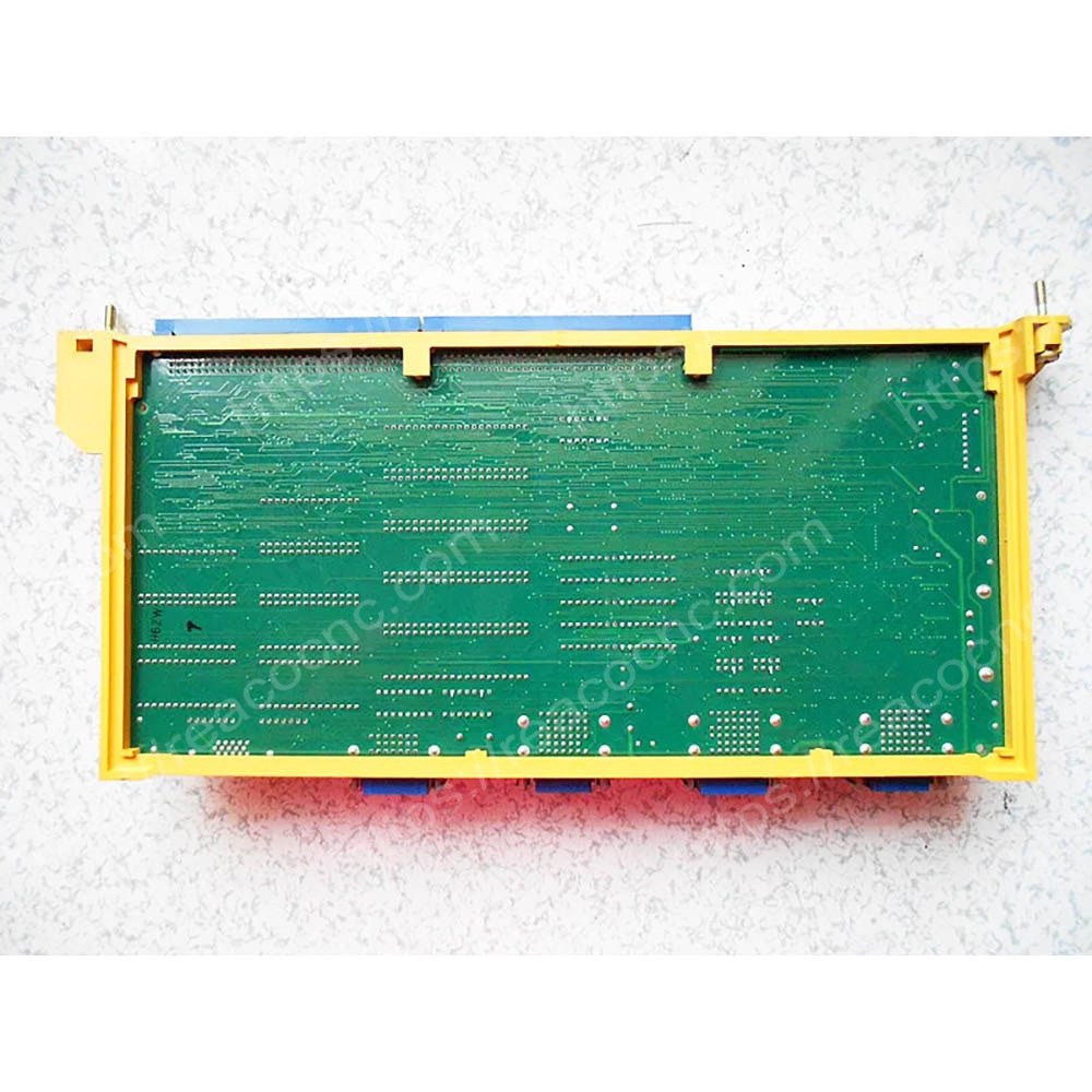 Back side of FANUC A16B-2201-0103 PCB showing circuit layout