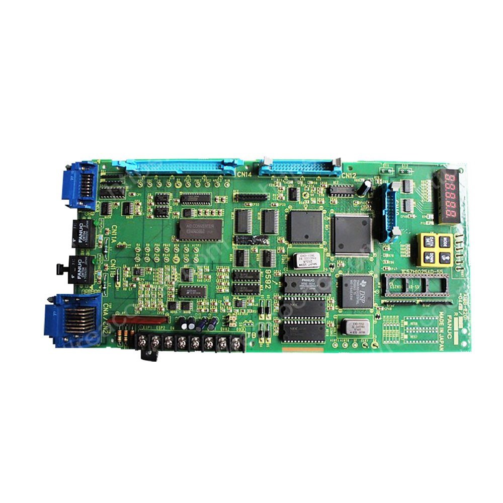 FANUC A16B-2201-0440 AC spindle control PCB board serial interface CNC