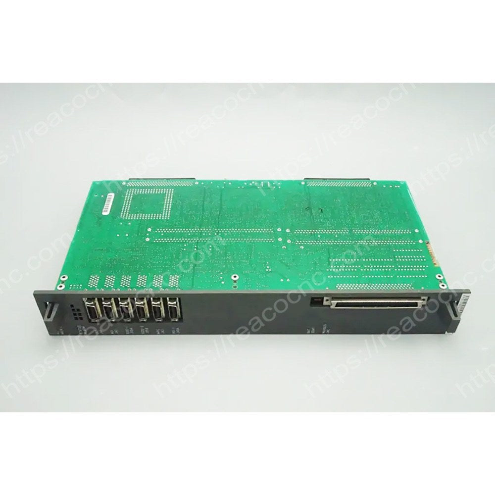 Back side of FANUC A16B-2202-0640 PCB showing circuit layout