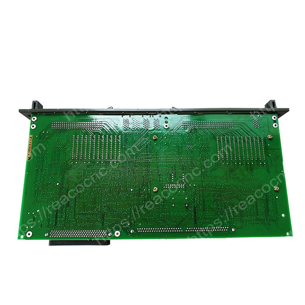 Back side of FANUC A16B-2203-0070 PCB showing circuit layout