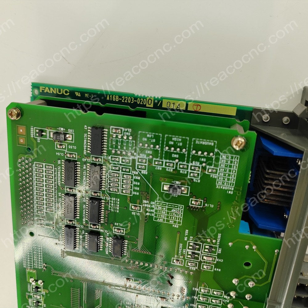 Model label of FANUC A16B-2203-0200 interface board