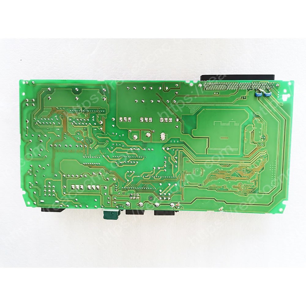 Back side of FANUC A16B-2203-0370 PCB showing layout