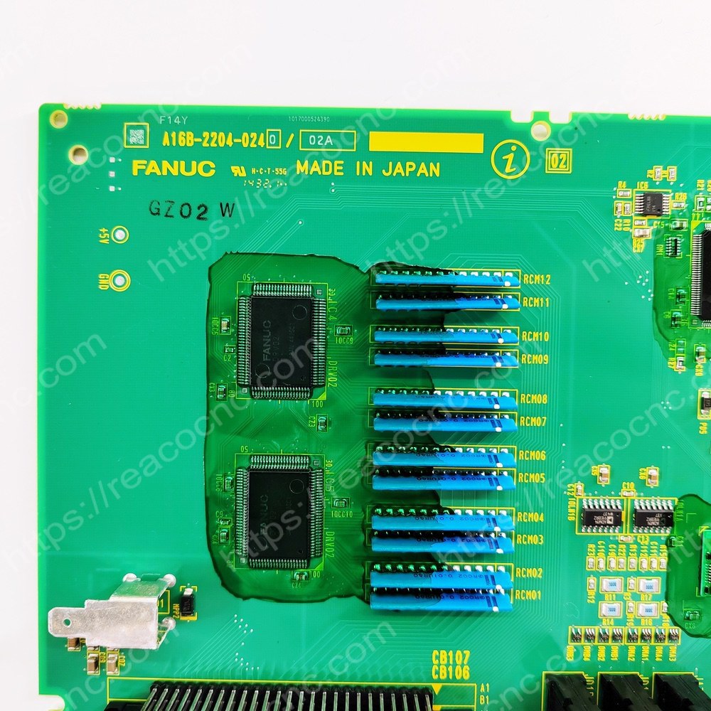 Model label of FANUC A16B-2204-0240 I/O PCB board
