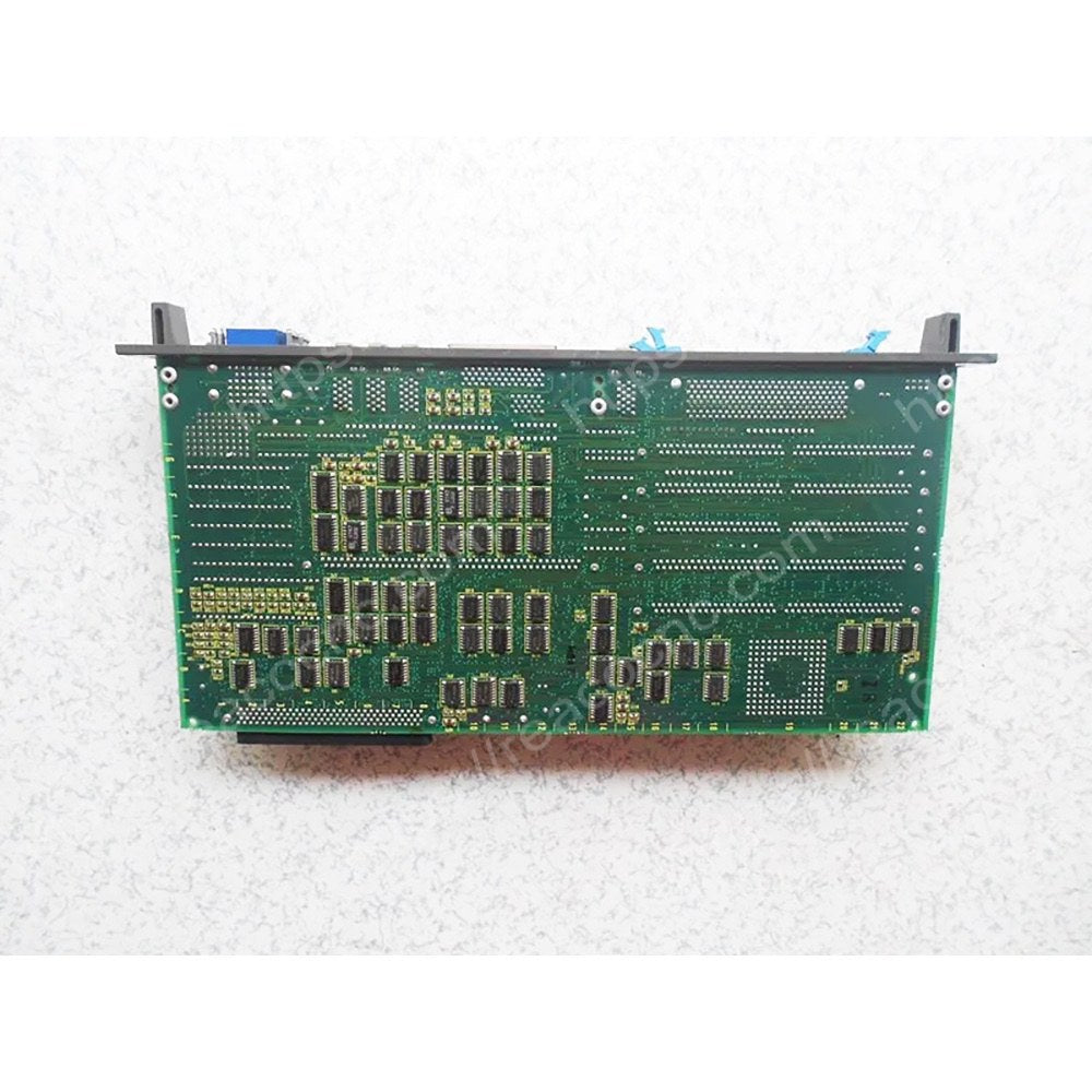 Back side of FANUC A16B-3200-0040 PCB showing circuit layout