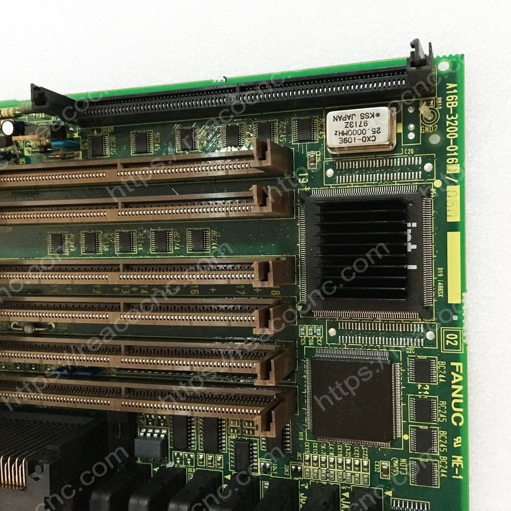 Model label of FANUC A16B-3200-0160 CPU board
