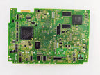 Back side of FANUC A17B-8100-0201 PCB showing connectors
