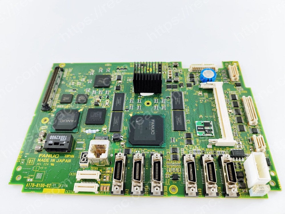 Connector interface of FANUC A17B-8100-0201 main board
