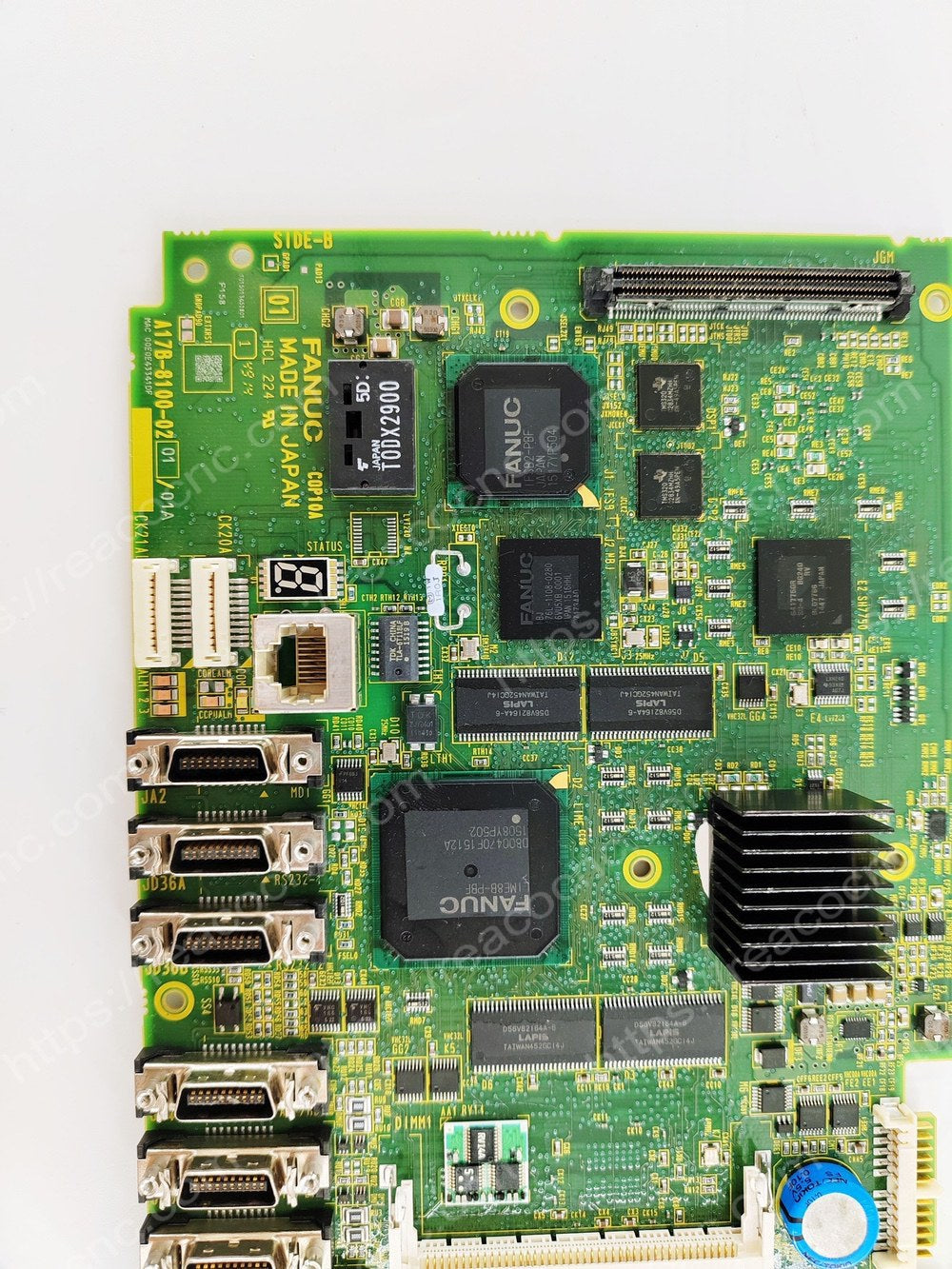 Model label of FANUC A17B-8100-0201 main board AP2