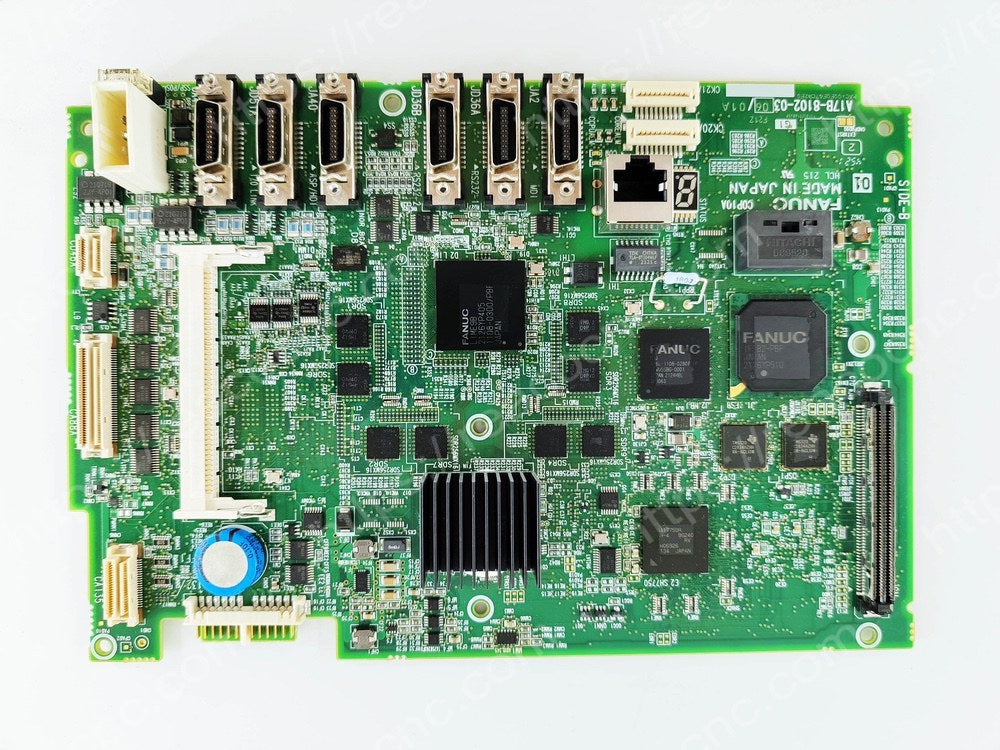 FANUC A17B-8102-0306 main board PCB for CNC system front view