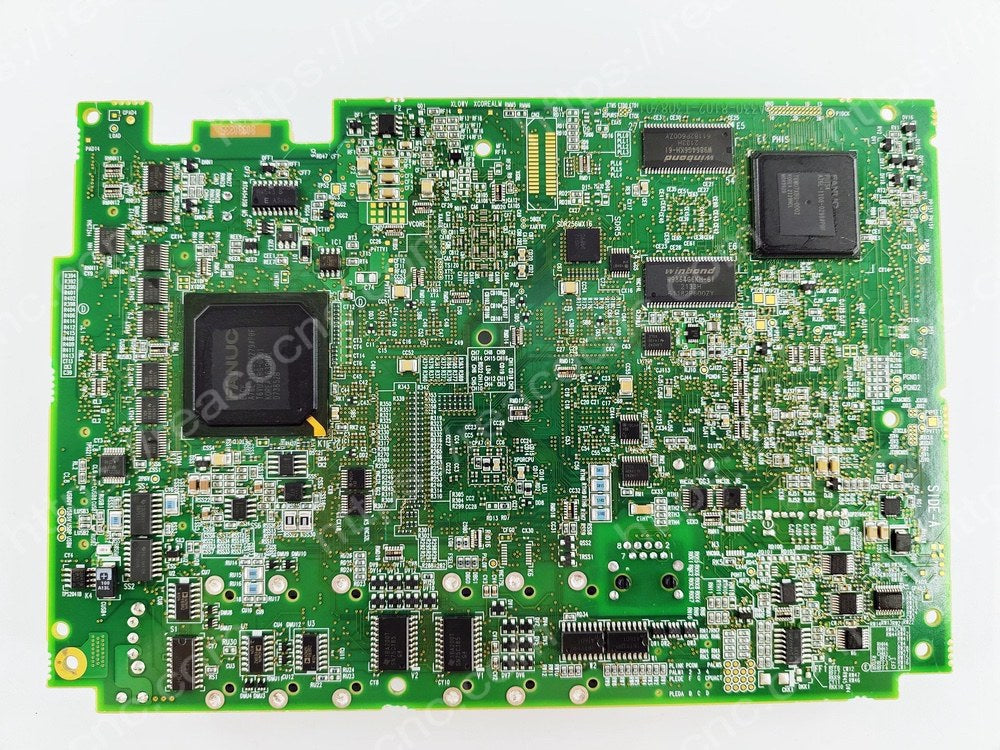 Back side of FANUC A17B-8102-0306 CNC main board PCB