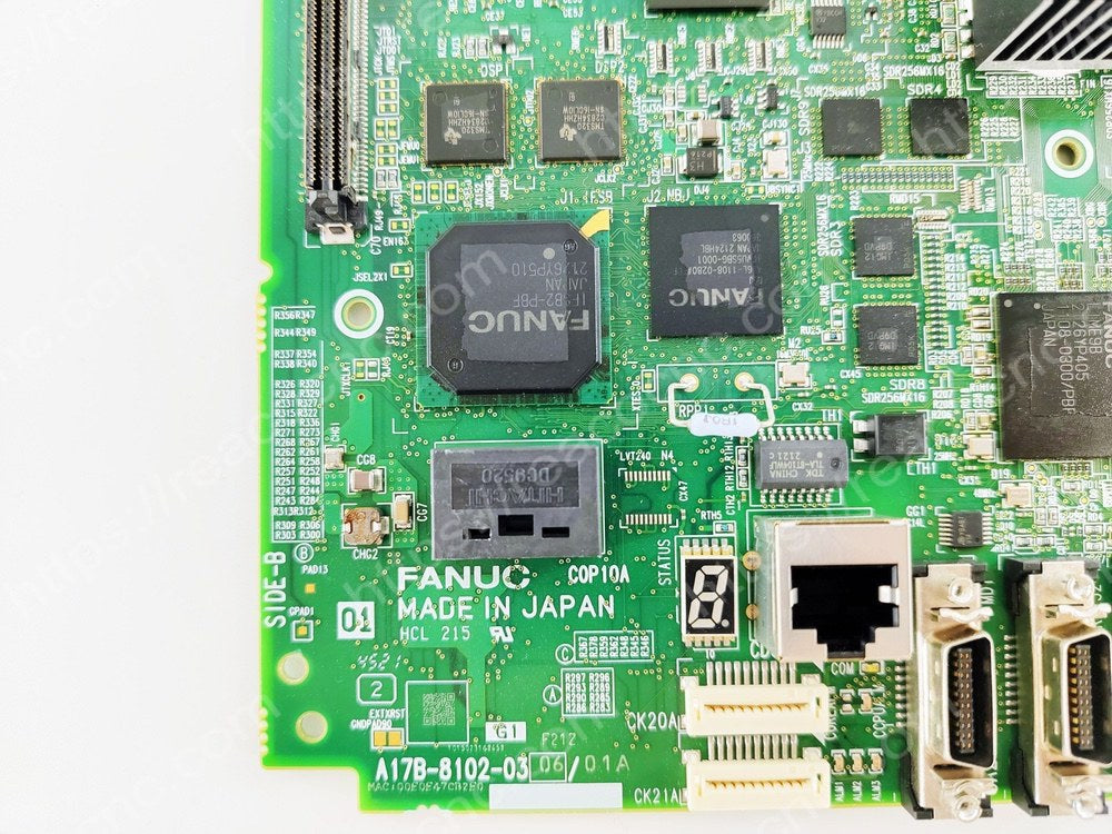 Model detail on FANUC A17B-8102-0306 main board PCB