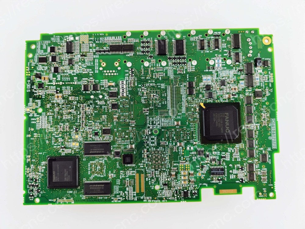 Back side of FANUC A17B-8102-0307 CNC main board PCB