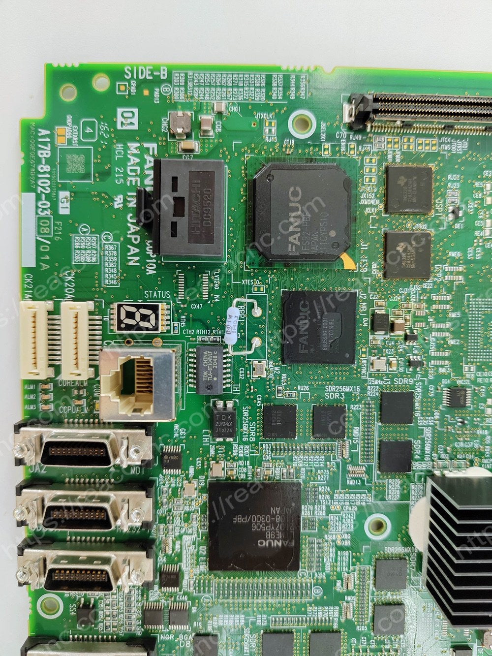 Model label of FANUC A17B-8102-0308 main board 0i-F series
