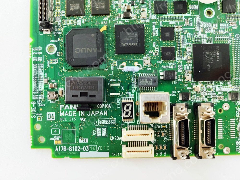 Model label of FANUC A17B-8102-0316 PCB main board