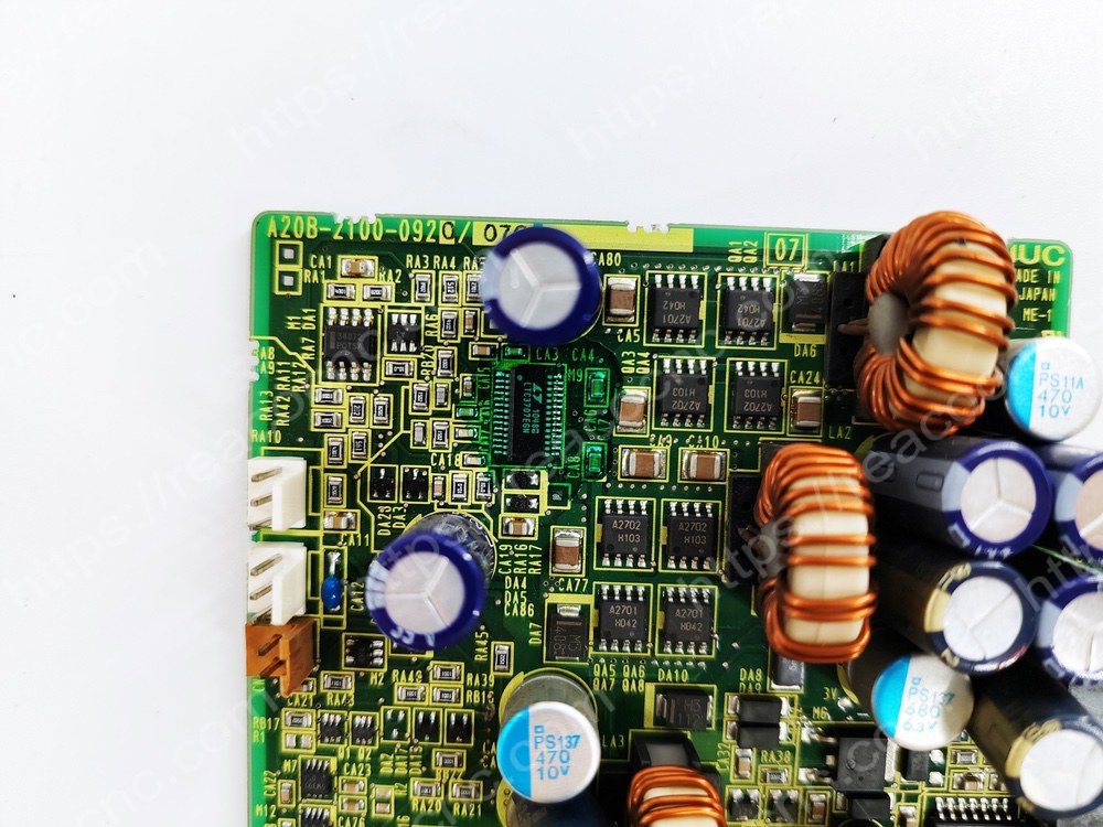 Model label of FANUC A20B-2100-0920 power supply control board