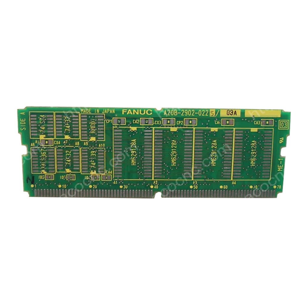 FANUC A20B-2902-0225 RAM and Serial Spindle Memory PCB board