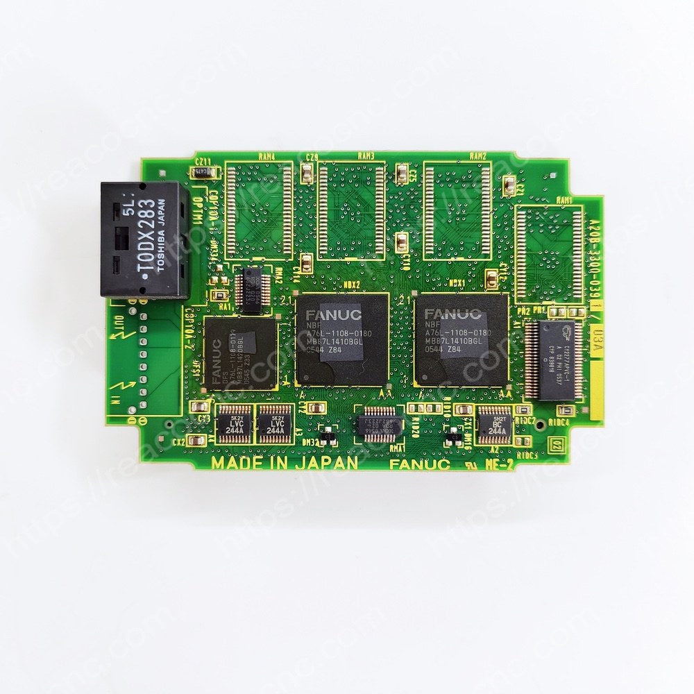 FANUC A20B-3300-0391 servo card 6 axis control module PCB front view