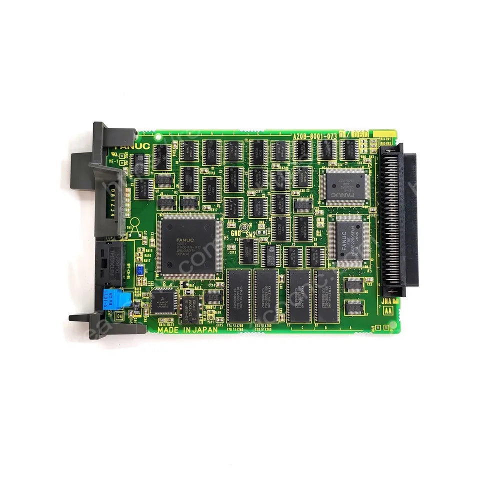 Front component view of FANUC A20B-8001-0730 HSSB board