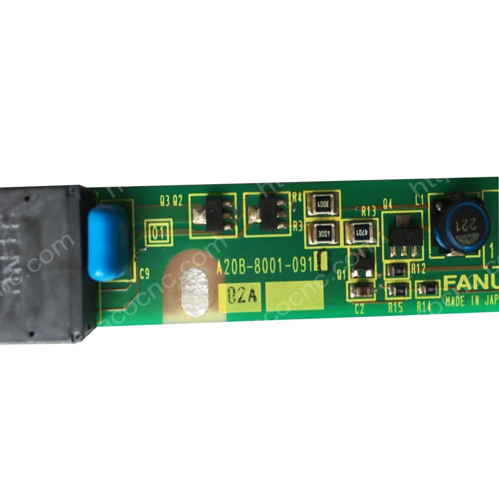 Model label of FANUC A20B-8001-0910 inverter PCB