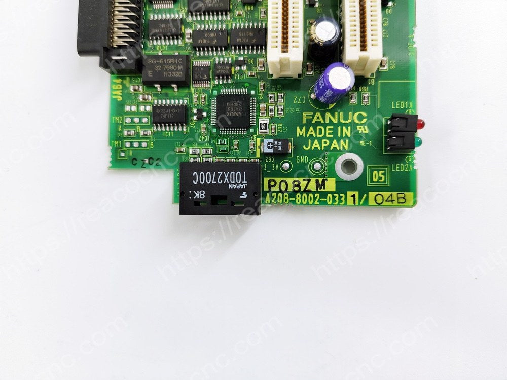 Model label of FANUC A20B-8002-0331 expansion slot PCB