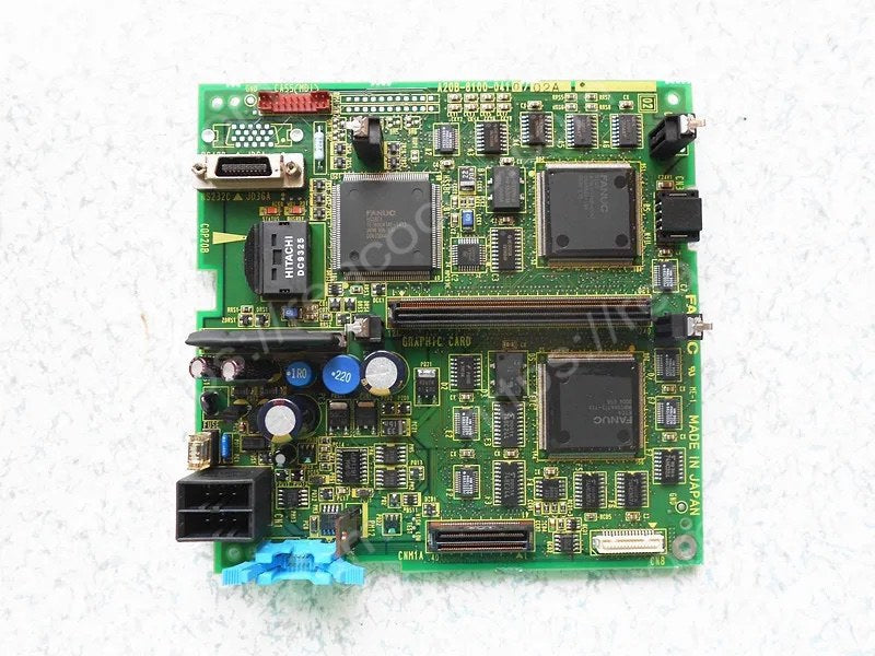 Front view of FANUC A20B-8100-0410 PCB