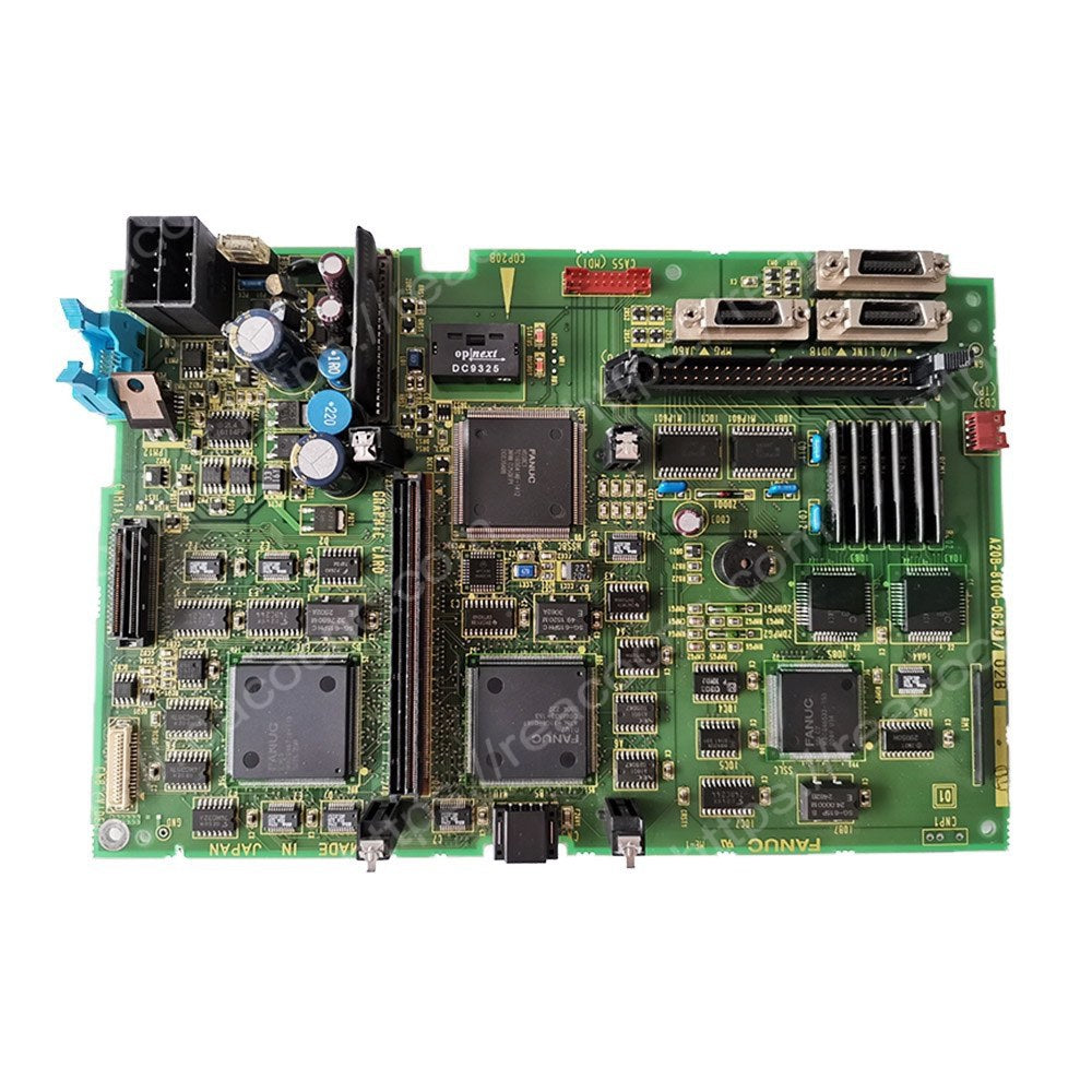 Front view of FANUC A20B-8100-0620 LCD Control PCB