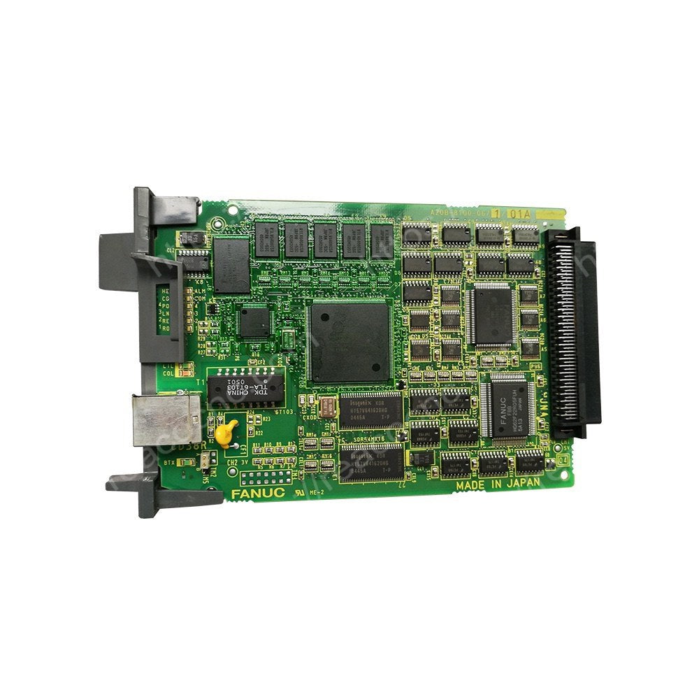 Front view of FANUC A20B-8100-0671 FL-NET Board PCB