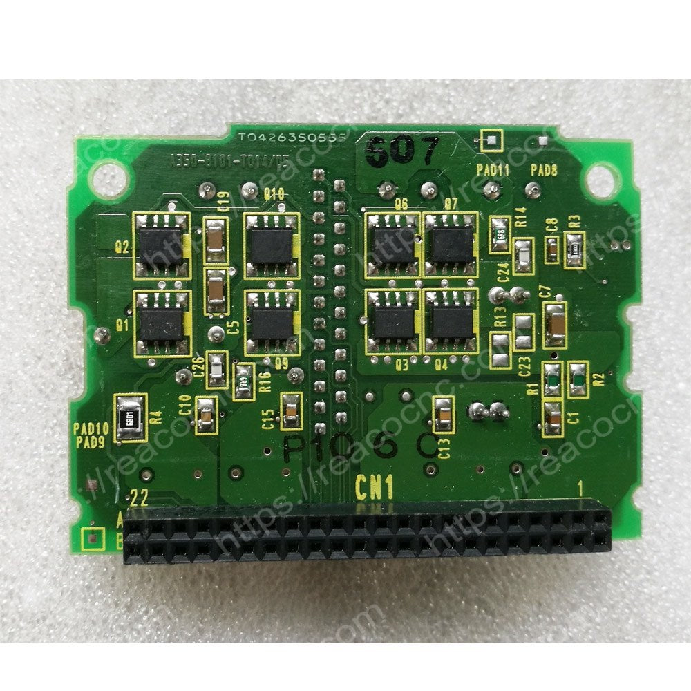 Back view of FANUC A20B-8101-0010 PCB