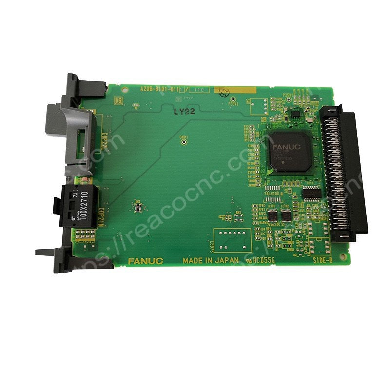 Front view of FANUC A20B-8101-0111 HSSB Interface PCB