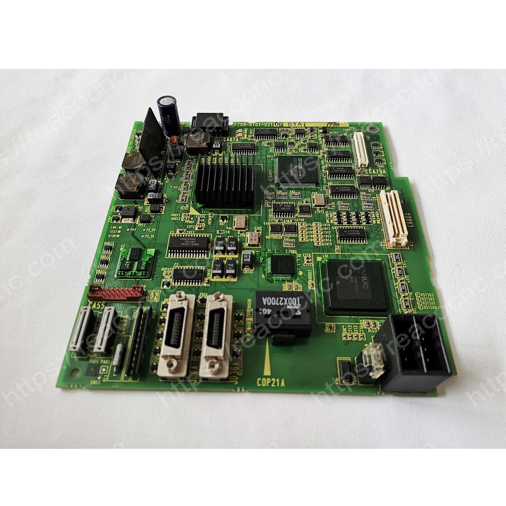 Front view of FANUC A20B-8101-0210 10.4 Inch Display Control PCB