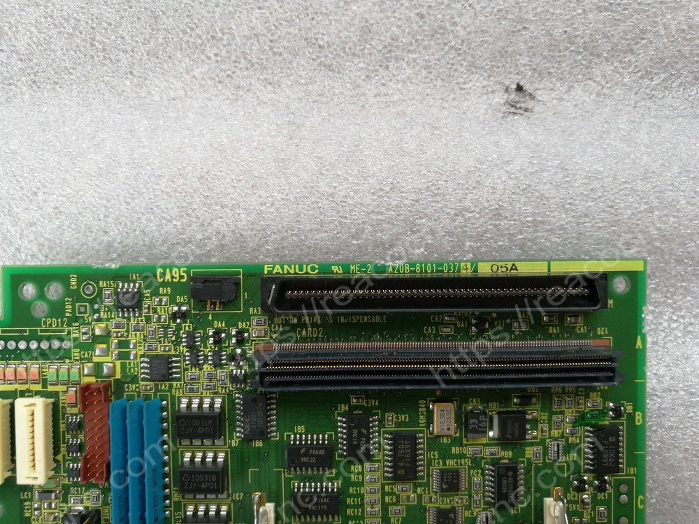 Model label of FANUC A20B-8101-0374 PCB