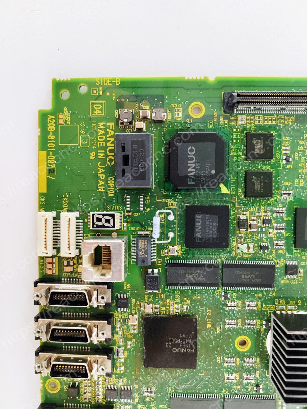 Model label of FANUC A20B-8101-0972 main board AP2H