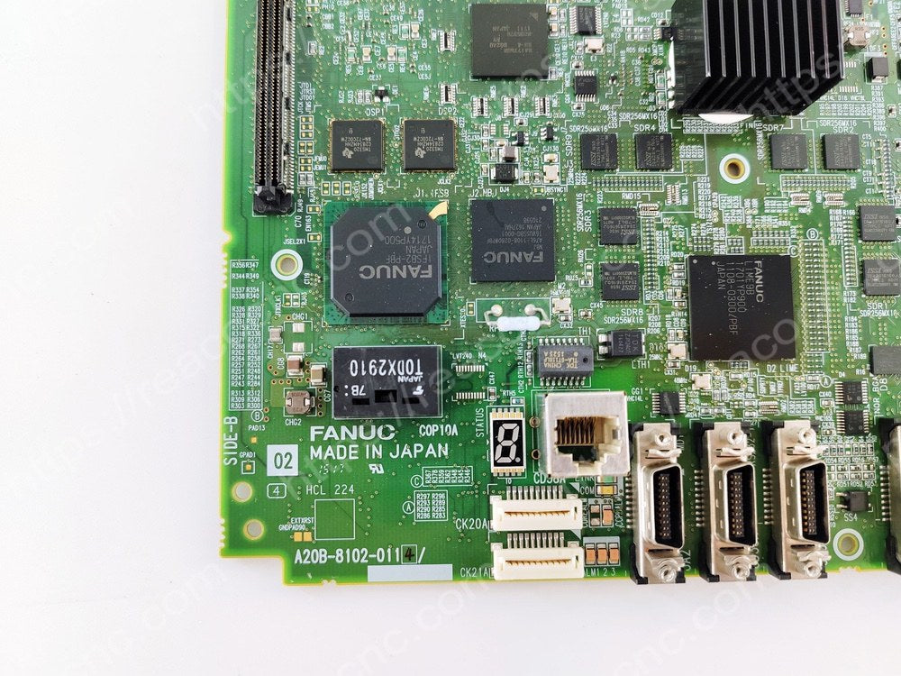 Model label of FANUC A20B-8102-0114 main board