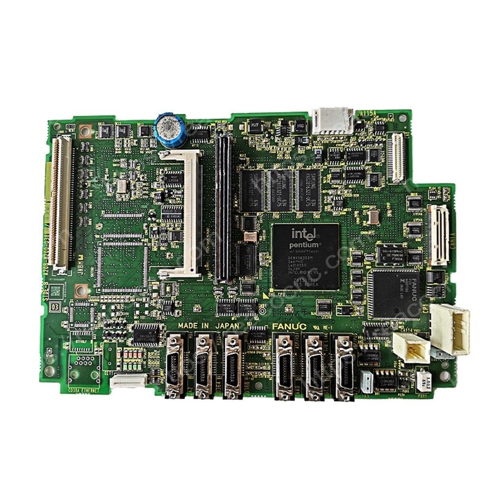 Front view of FANUC A20B-8200-0380 ZERO i-C Main PCB
