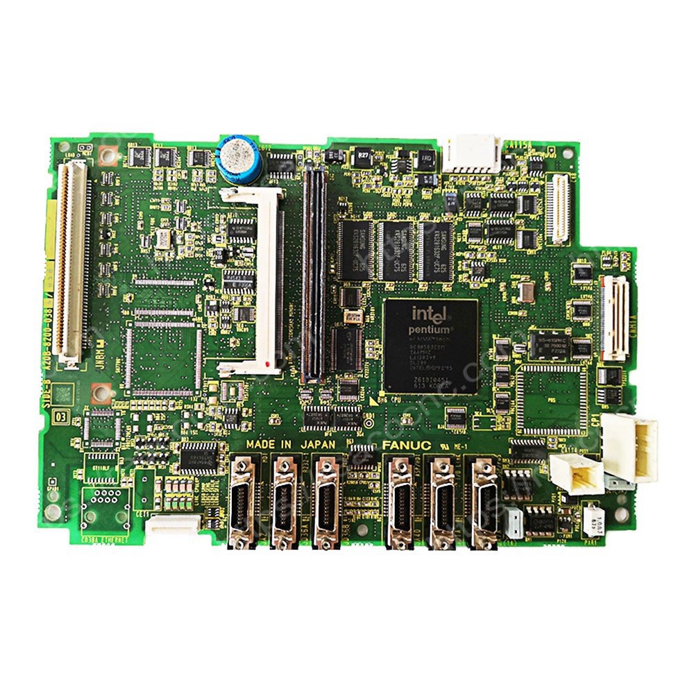 Front view of FANUC A20B-8200-0384 ZERO i-C Main PCB