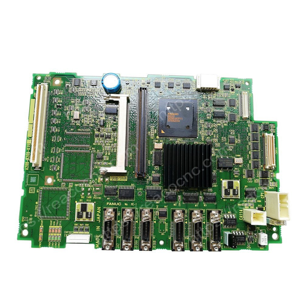 Front view of FANUC A20B-8200-0392 ZERO i-C Main PCB
