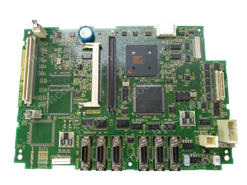 Front view of FANUC A20B-8200-0396 ZERO-i MATE C Main PCB
