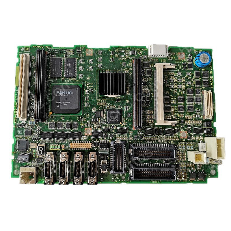 Front view of FANUC A20B-8200-0471 Main Board with Vision I/F