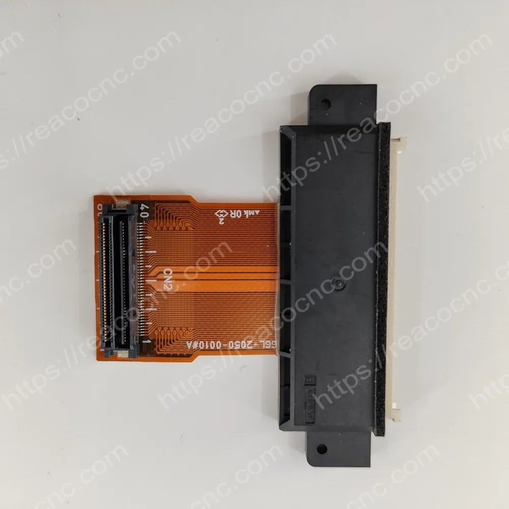FANUC A66L-2050-0010#A PCMCIA card slot and flat cable assembly