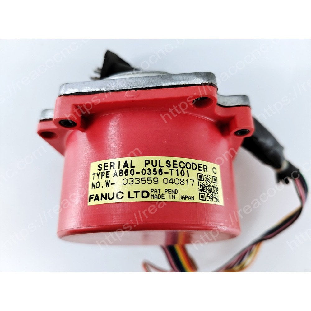 FANUC A860-0356-T101 servo encoder pulse coder, Serial C, absolute feedback for CNC systems