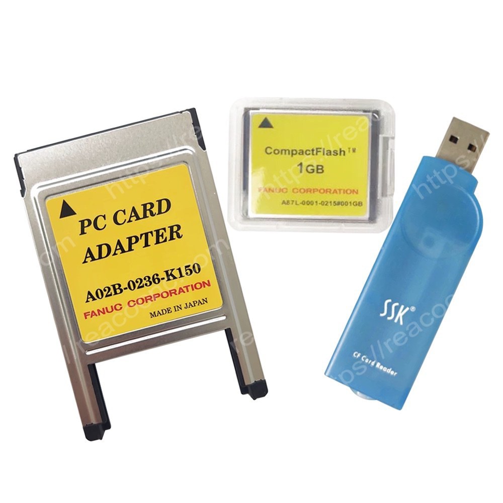 FANUC CF Card Kit With Long Adapter A02B-0236-K150 And SSK USB Card
