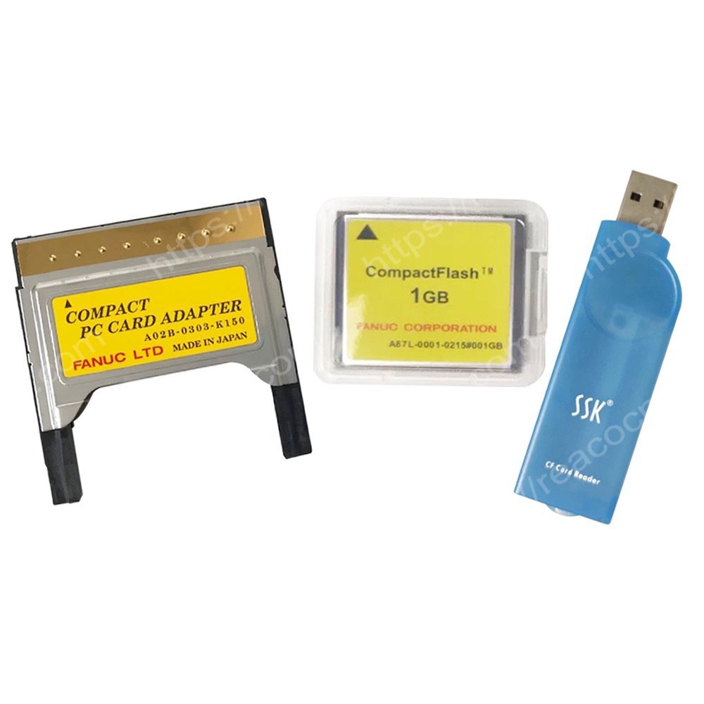 FANUC CF Card Kit With Short Adapter A02B-0303-K150 And SSK USB Card
