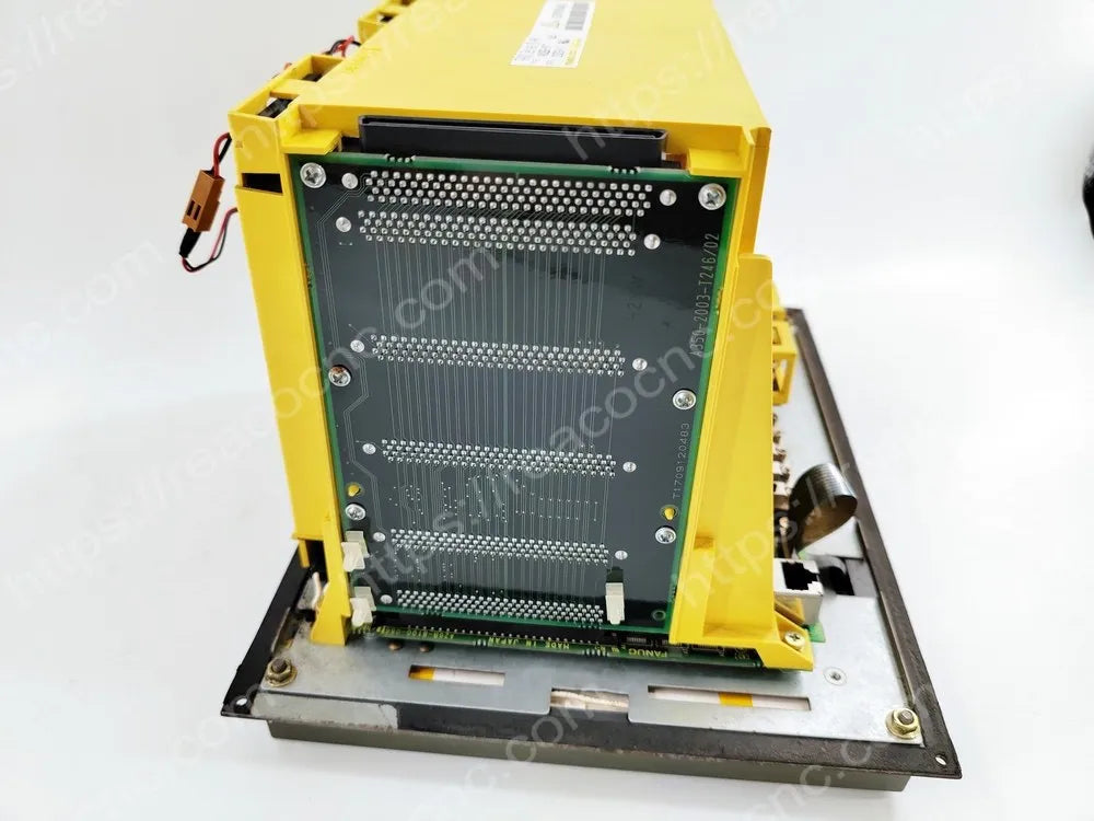 Left-side profile of FANUC 21i-TB control assembly